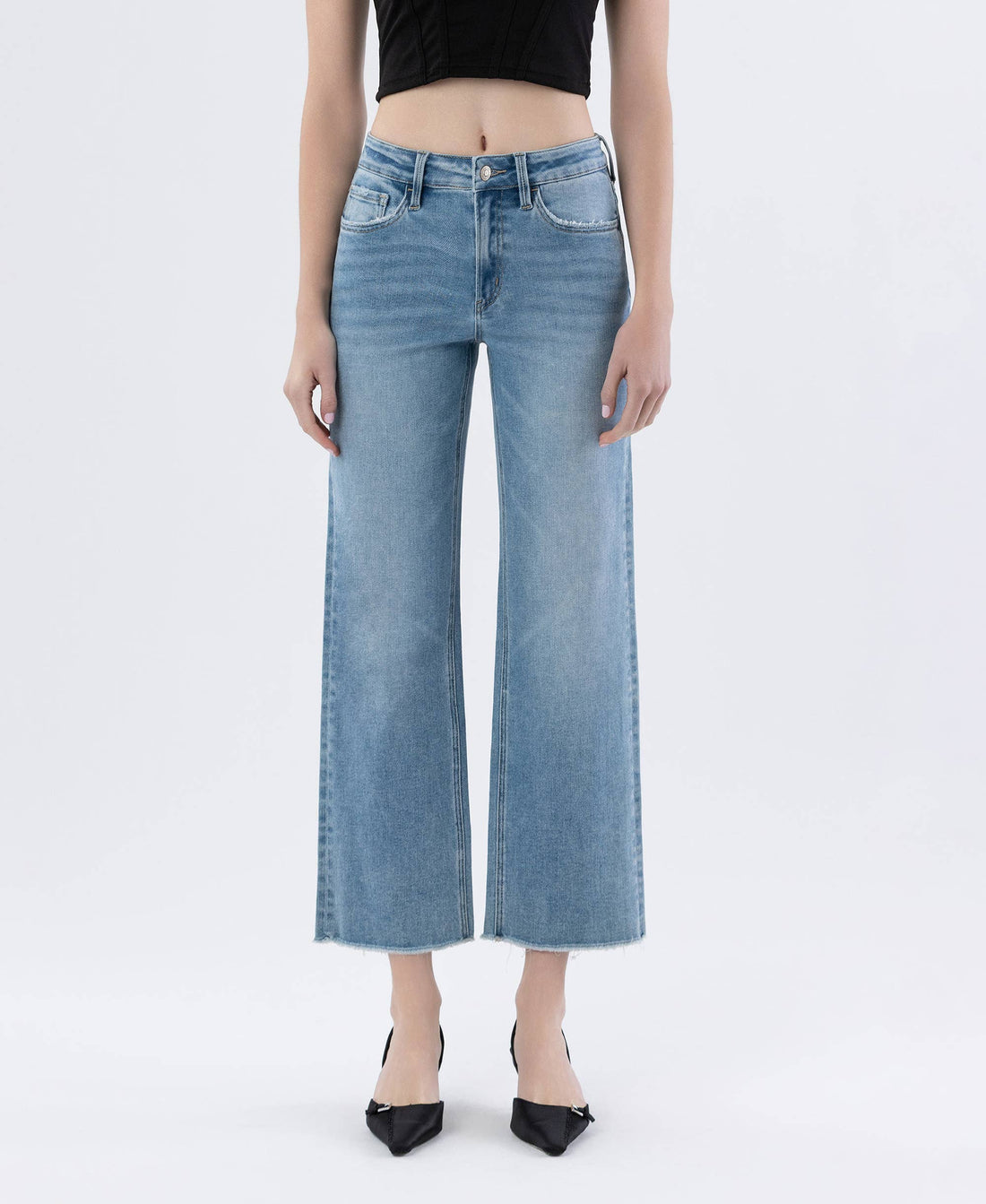 Lovervet - High Rise Ankle Slim Wide