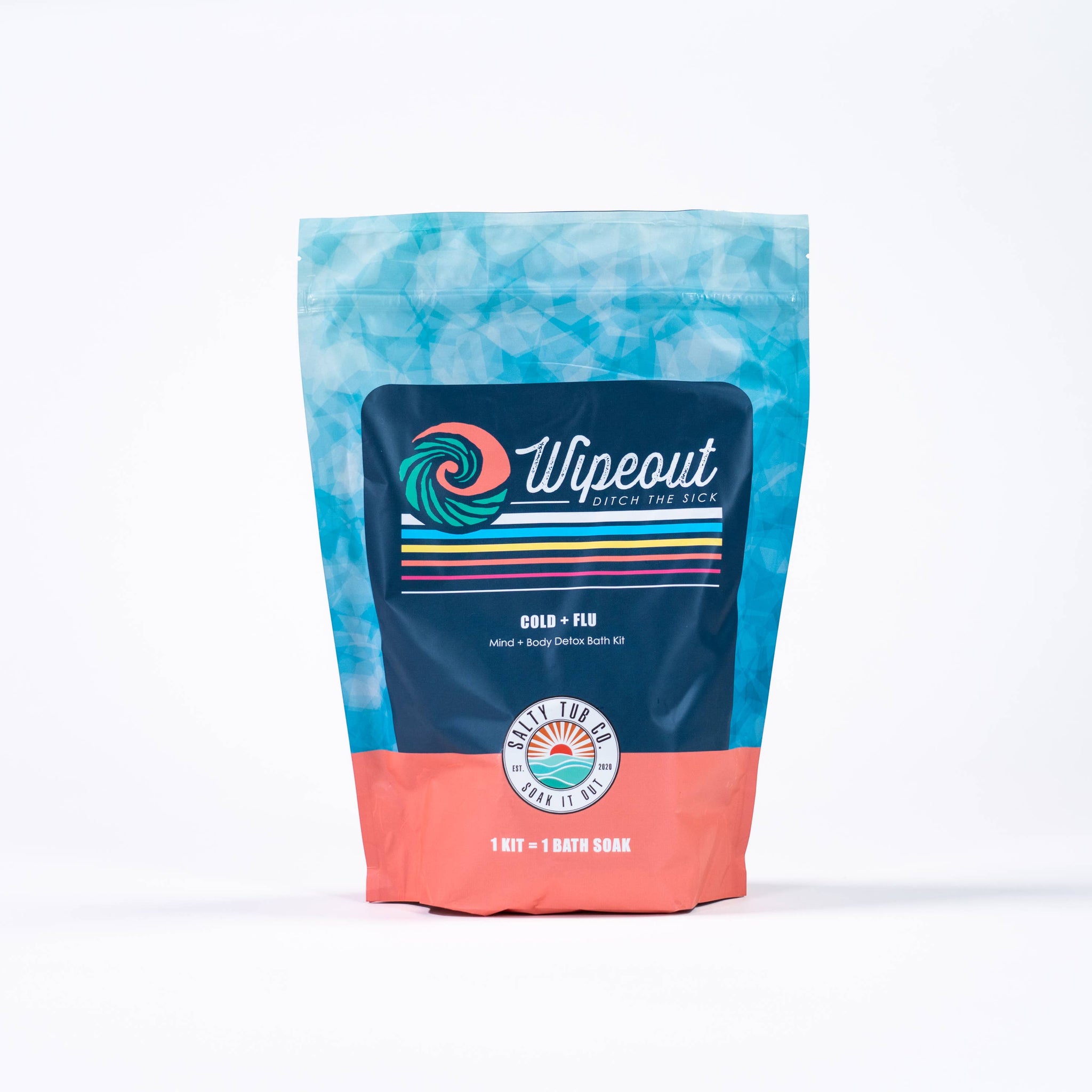 Wipeout Cold + Flu Bath Salts Kit