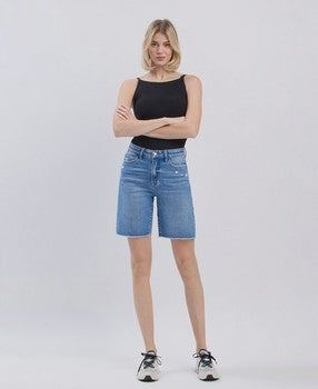 Vervet High Rise Bermuda Shorts