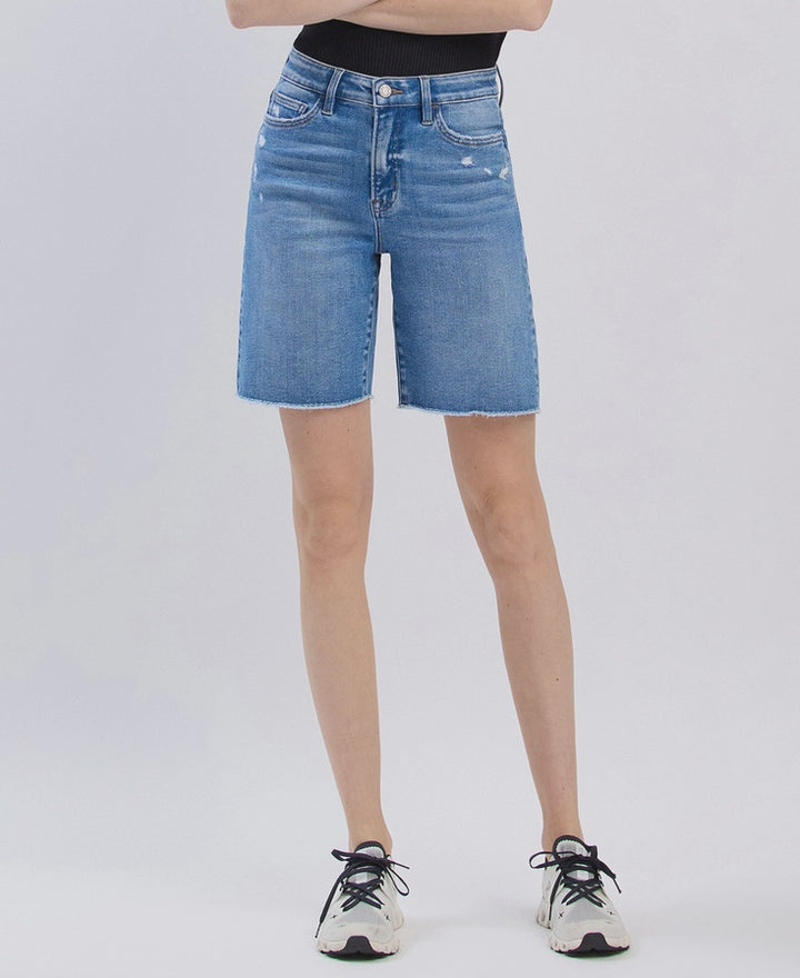 Vervet High Rise Bermuda Shorts