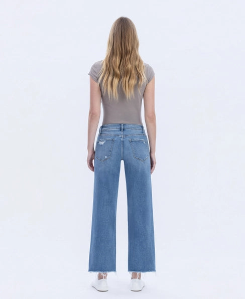 High Rise Ankle Dad Jean