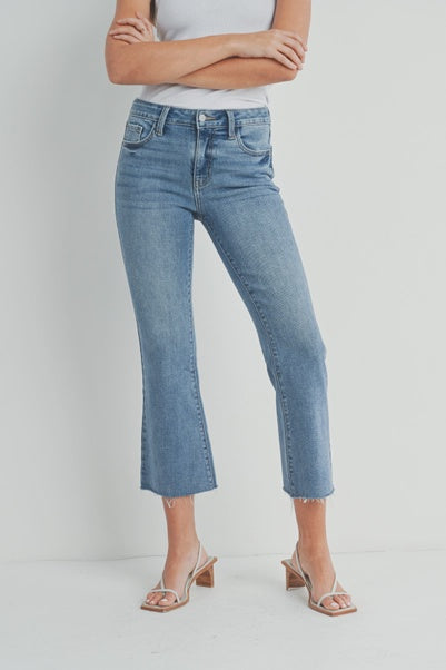 Just USA - Stretchy Cropped Flare