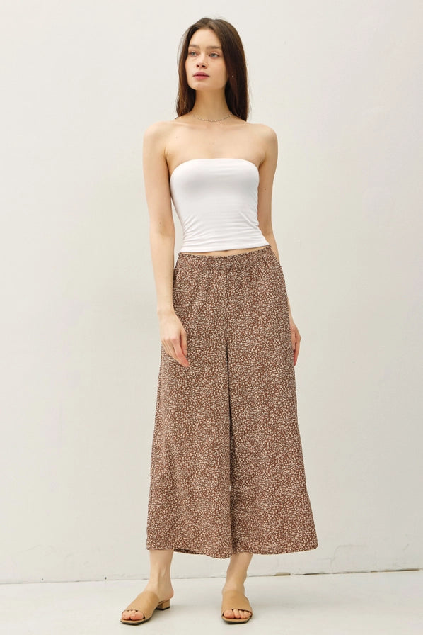 Ditsy Crop Pants