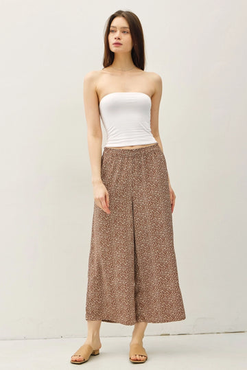 Ditsy Crop Pants