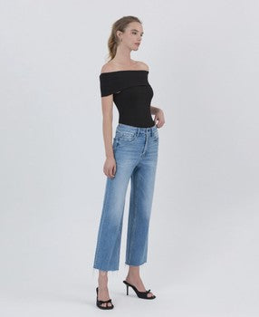 Flying Monkey - High Rise Crop Slim Wide