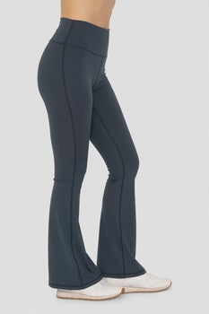 Midnight Navy Venice High Waist Flare Leggings