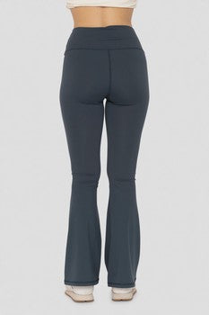 Midnight Navy Venice High Waist Flare Leggings