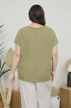 Sleeveless Knit Top