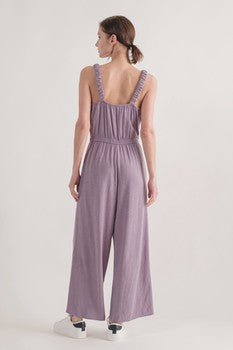 Lavender Lined Jumpsuit