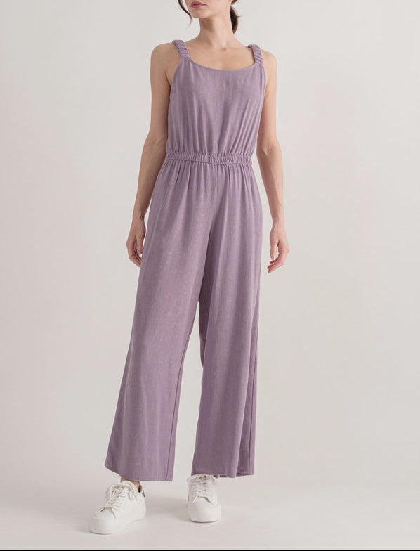 Lavender Lined Jumpsuit