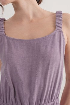 Lavender Lined Jumpsuit